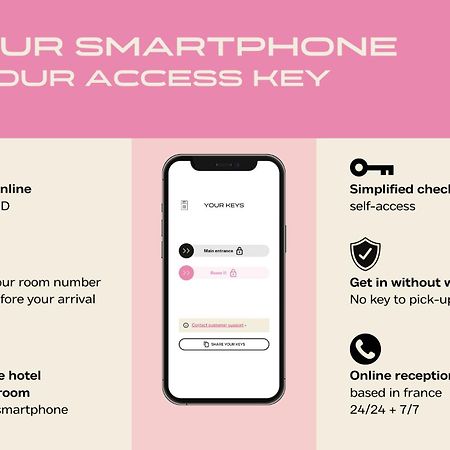 Hotel Corneille - Entree Autonome, Reception En Ligne - Encore Mieux Tours Ngoại thất bức ảnh