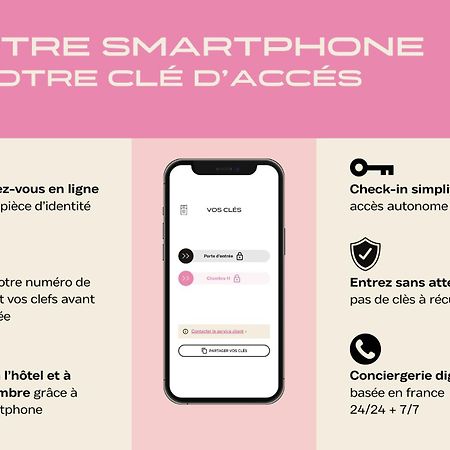 Hotel Corneille - Entree Autonome, Reception En Ligne - Encore Mieux Tours Ngoại thất bức ảnh